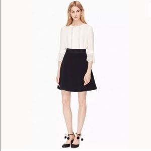 Kate Spade Crepe Flip Skirt